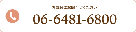 電話 06-6481-6800